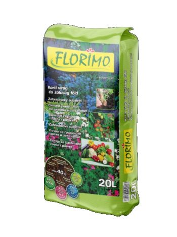 FLORIMO kerti virág és zöldség föld 20L