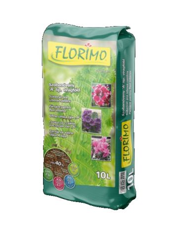 FLORIMO szobanövény A típusú virágföld 10 l 216db/raklap