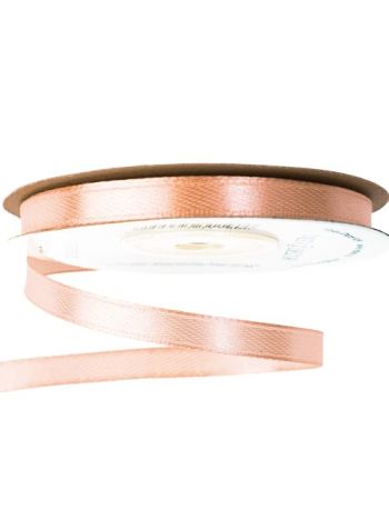 Szatén szalag 6mm x 22.86m - Púder Bézs