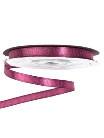 Szatén szalag 6mm x 22.86m - Padlizsánlila