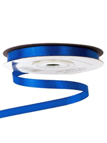 Szatén szalag 6mm x 22.86m - Királykék 6mm x 22.86m (25yard) 6441
