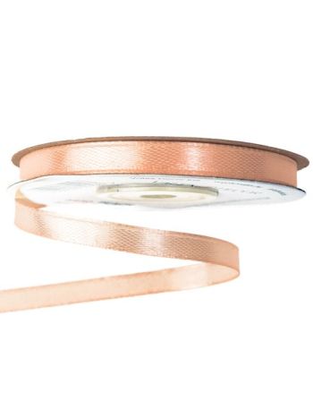 Szatén szalag 6mm x 22.86m - Barack