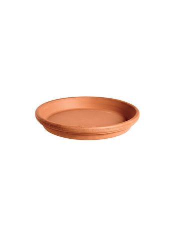 Sottovaso vízálló agyag cserépalátét terrakotta 13cm