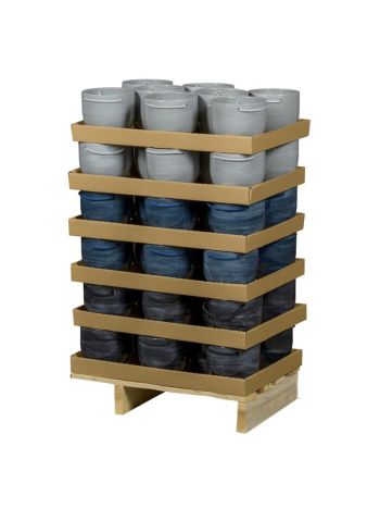 Freya kerámia függőkaspó kék-szürke-fehér mix raklap 14x12cm -