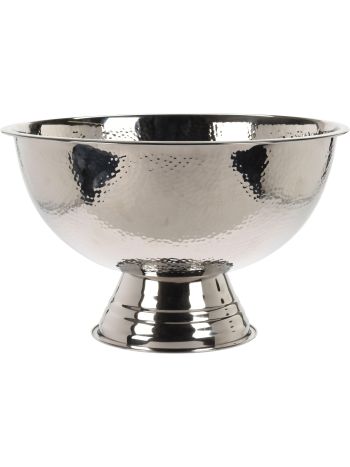 Talpas tál- rozsdamentes acél (201)- felső átmérő: 397 mm- alsó átmérő: 195 mm-