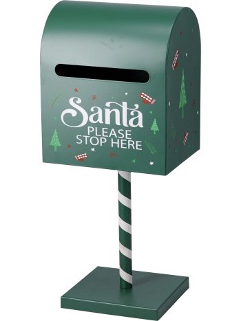 postaláda- vas- méret: 16x13x38cm- súly: 380 gramm- zöld színű