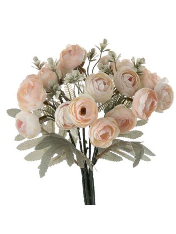 Boglárka selyemvirág köteg- 30cm magas - Pezsgő színű