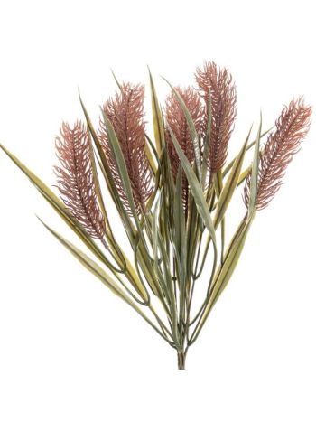 Bunny Bunch művirág csokor- 41cm magas - Barna