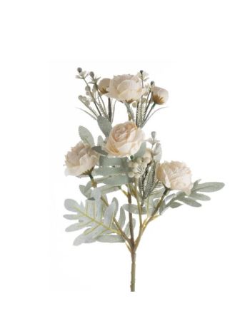 Hamvas rózsa ág- 56cm magas - Pezsgő