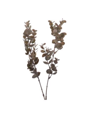 Eukaliptusz műnövény- 38cm magas - Krém  AF037-01