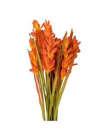 Selyemvirág csokor- 57cm magas - Narancssárga