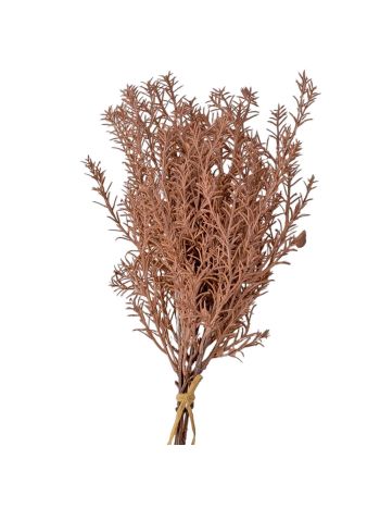 Rozmaring műnövény köteg- 6 szálas- 47cm magas - Barna