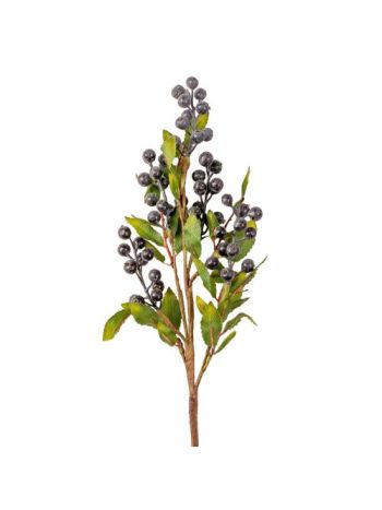 Áfonya ág kék bogyókkal- 66cm magas  AF090-01