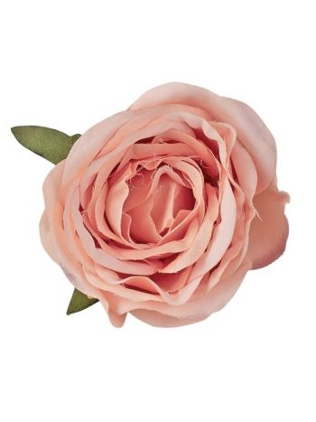 Peónia selyemvirág fej- 5.5cm - Sötét pezsgő