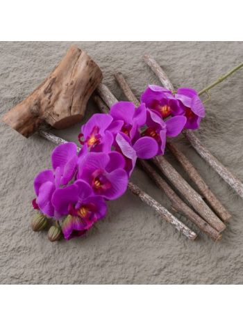 Real touch orchidea ág- 72cm magas - Lila