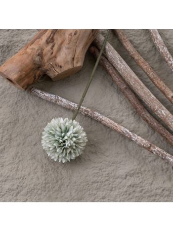 Dandelion selyemvirág szál- 29cm magas - Zöld