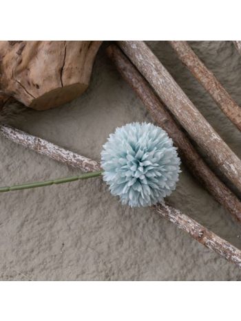 Dandelion selyemvirág szál- 29cm magas - Világoskék