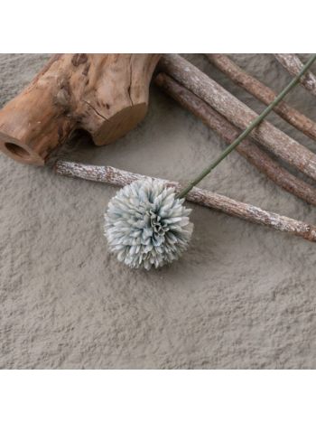 Dandelion selyemvirág szál- 29cm magas - Kék