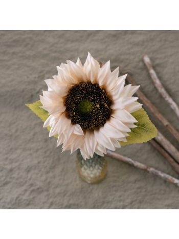 Napraforgó selyemvirág szál- 50cm magas - Pezsgő