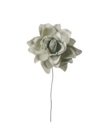 Gardenia selyemvirág szál- 24cm magas - Zöld