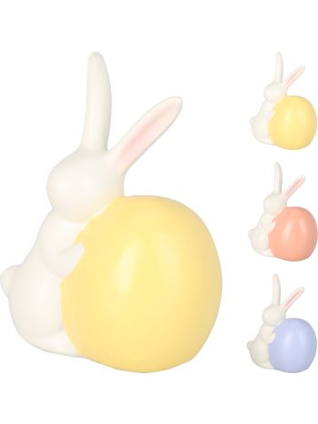 Nyúl dekorációs termék tojással