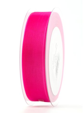 Organza 25mm- rózsaszín 50m D135025116