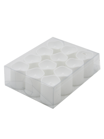 MÉCSES LEDES HIDEGFEHÉR 12/960 4-5x3 cm