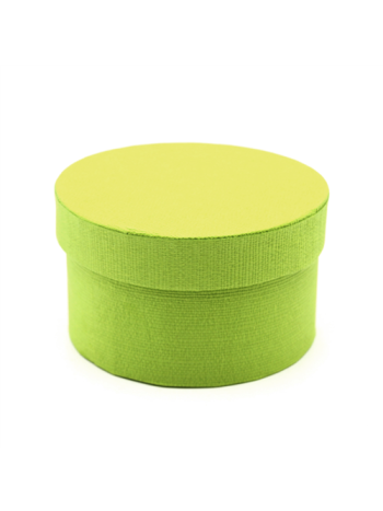 PAPÍRDOBOZ KEREK 4/96 14x8 cm ZÖLD