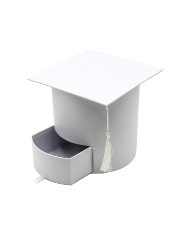 PAPÍRDOBOZ BALLAGÁSRA 1/27 17-5x16-5 cm FEHÉR