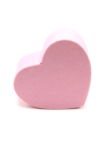 PAPÍRDOBOZ SZÍV 4/48 18x16x8 cm RÓZSASZÍN