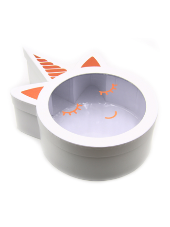 PAPÍRDOBOZ UNIKORNIS 1/20 24-5x10x38 cm FEHÉR