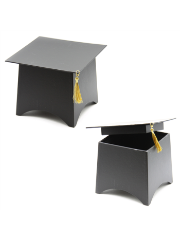 PAPÍRDOBOZ BALLAGÁSRA 1/18 22x17-5 cm FEKETE