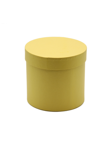 PAPÍRDOBOZ HENGER 4/96 12x11-7 cm SÁRGA