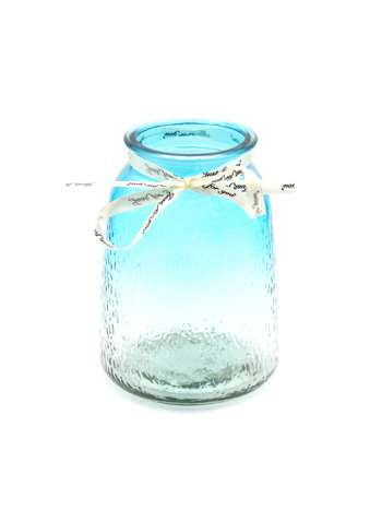 ÜVEGVÁZA 1/30 18x9 CM KÉK ES06454