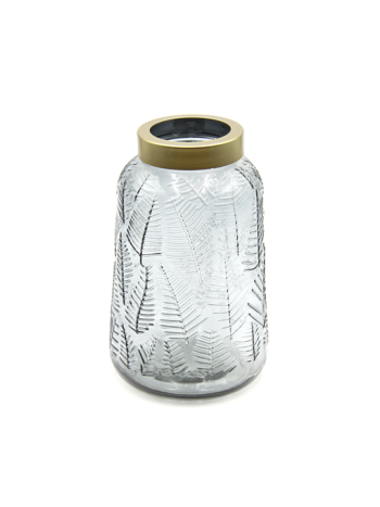 ÜVEGVÁZA 1/30 20x8 CM SZÜRKE