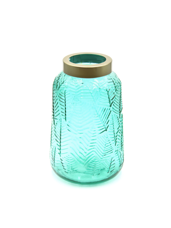 ÜVEGVÁZA 1/30 20x8 CM ZÖLD