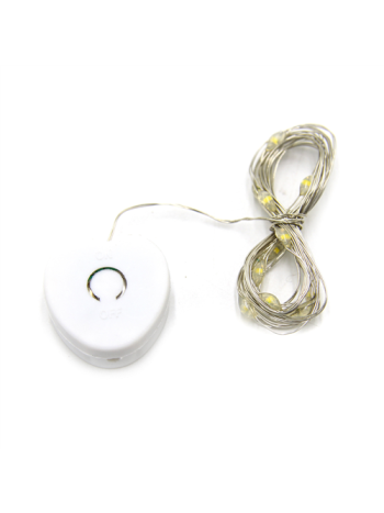 LEDFÜZÉR 15 LEDES 20/2000 MELEGFEHÉR 1-5 m