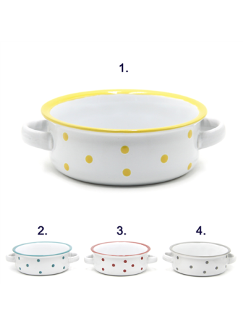 TÁLKA PÖTTYÖS 8/48 13-5x5 cm 4 SZÍNBEN ES07633