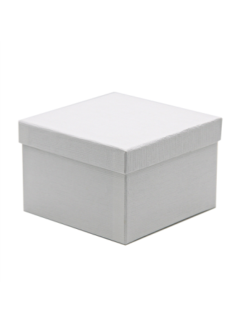 PAPÍRDOBOZ NÉGYZET 4/48 15x15x10 cm FEHÉR