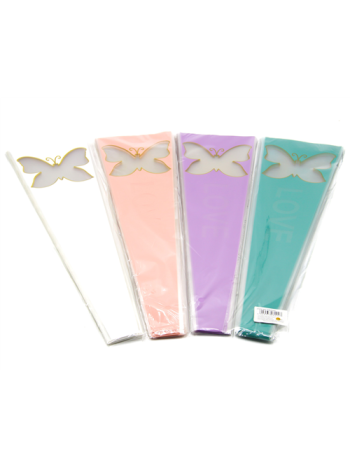 CELOFÁN 50 DB 1/200 12-5x4x45 cm 4 SZÍNBEN ES08090