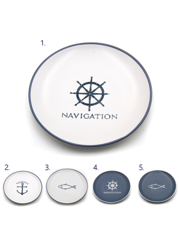 TÁNYÉR NYÁRI 12/48 20-5 cm 5 FÉLE