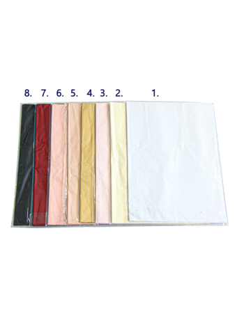 SELYEMPAPÍR 40 DB 1/100 50x70 cm 8 SZÍNBEN