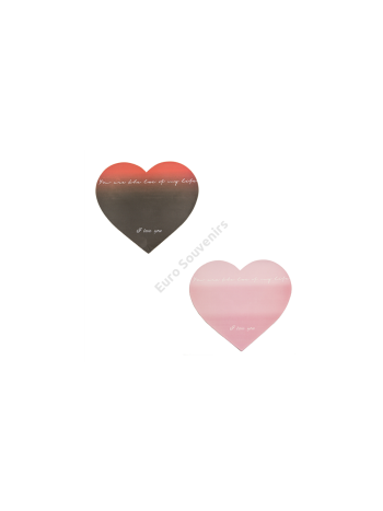 CSOMAGOLÓPAPÍR SZÍV 15 DB 1/60 58x54 cm 2 SZÍNBEN ES08597