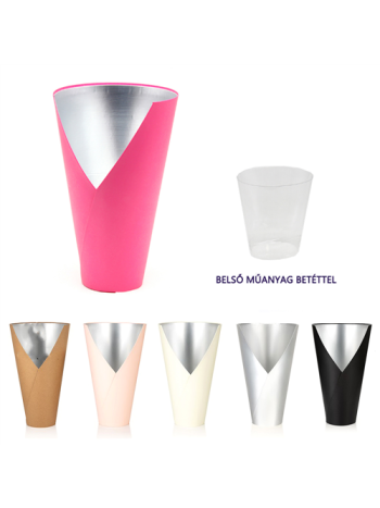 PAPÍRDOBOZ HENGER 10/90 18x8-5x30-5 cm 6 SZÍNBEN