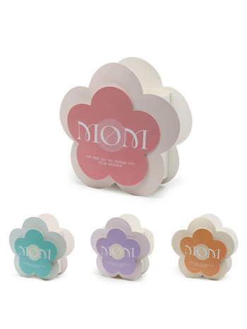 VIRÁGDOBOZ ANYÁK NAPI 3/300 25-5x25-5x-58 cm 4 SZÍNBEN