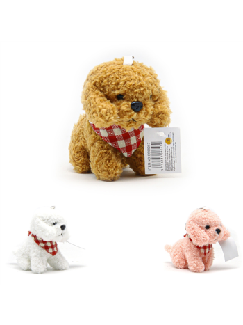 KUTYA PLÜSS 12/600 8x10 cm 3 SZÍNBEN