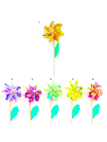 SZÉLFORGÓ SZÍNES 10/500 18x40 cm 7 SZÍNBEN