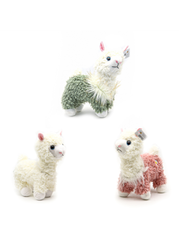 LÁMA PLÜSS 1/200 26x21-5 cm 3 SZÍNBEN