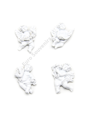 ANGYAL RÓZSÁS MÁGNES 8/288 9x7 cm 4 FÉLE