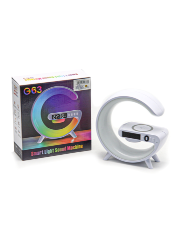 LÁMPA-Hangszóró-Óra-Töltő  1/40 14x15-5 cm